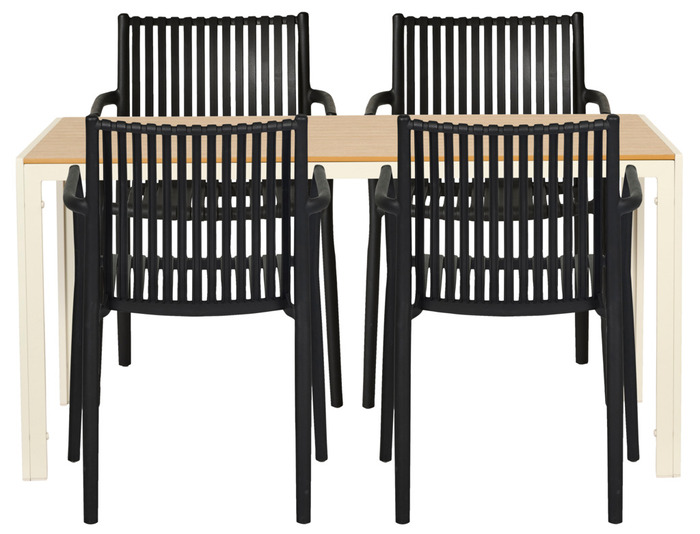 Hagestol Wien svart - Sunlife